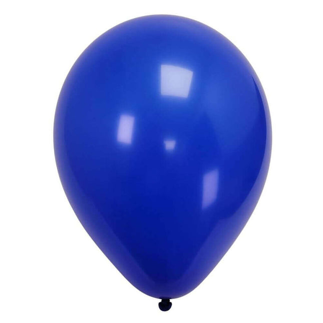 Sempertex - 18" Fashion Royal Blue Latex Balloons (25pcs) - Party Expo