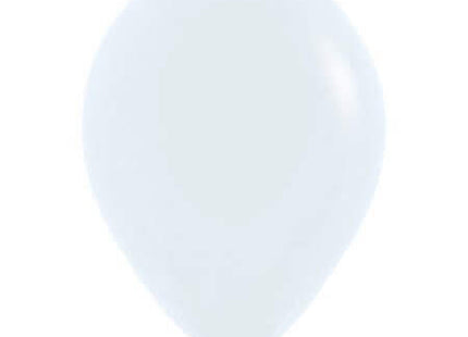 Sempertex - 18" Fashion White Latex Balloons (25 Count) - SKU:B21828 - UPC:030625550024 - Party Expo