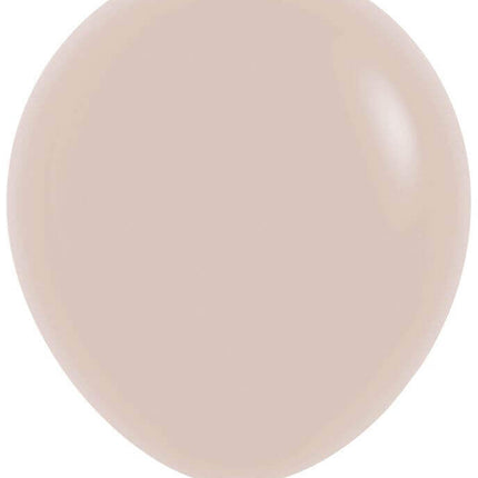 Sempertex - 18" White Sand Latex Balloons (25pcs) - SKU:446189 - UPC:7703340446189 - Party Expo