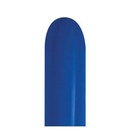Sempertex - 260 Fashion Royal Blue Twisting Latex Balloons (50pcs) - SKU:570231 - UPC:030625570237 - Party Expo