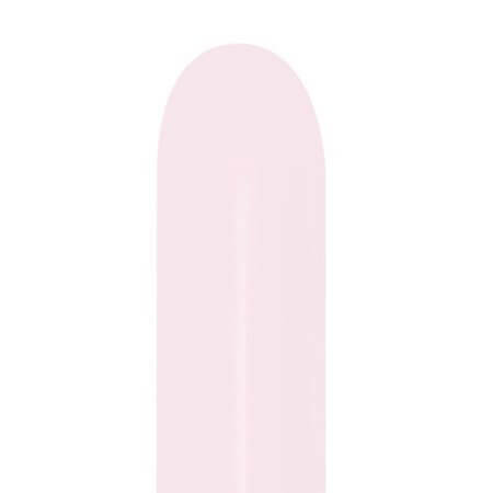 Sempertex - 260 Pastel Matte Pink Twisting Latex Balloons (50pcs) - SKU:573741 - UPC:030625573740 - Party Expo