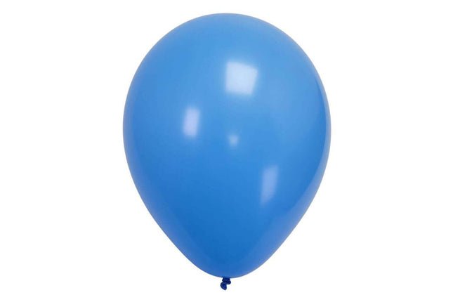 Sempertex - 36" Fashion Blue Latex Balloons (2pcs) - SKU:108483 - UPC:7703340108483 - Party Expo