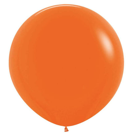 Sempertex - 36" Fashion Orange Latex Balloons (2pcs) - SKU:109107 - UPC:7703340109107 - Party Expo