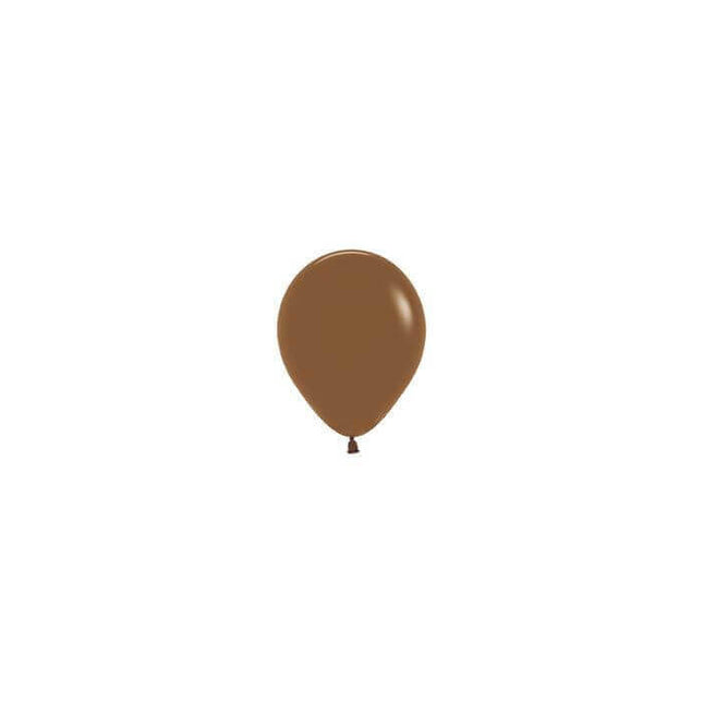 Sempertex - 5" Deluxe Coffee Latex Balloons (100ct) - SKU:511601 - UPC:030625511605 - Party Expo