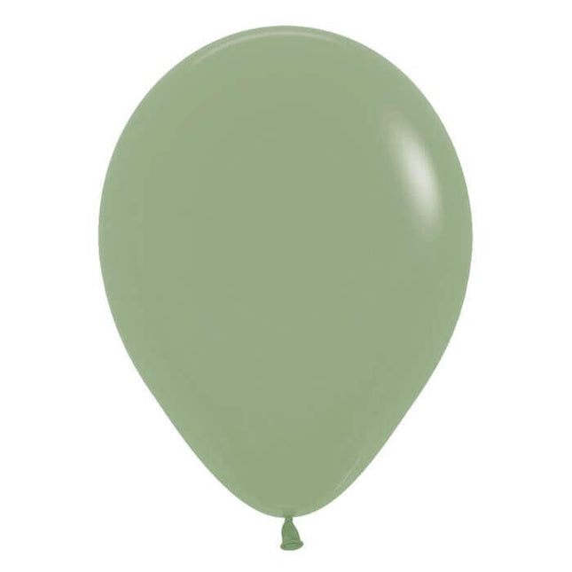Sempertex - 5" Deluxe Eucalyptus Latex Balloons (100ct) - SKU:513601 - UPC:030625513609 - Party Expo