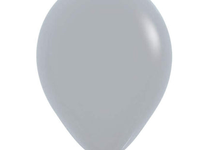 Sempertex - 5" Deluxe Gray Latex Balloons (100pcs) - SKU:510331 - UPC:030625510332 - Party Expo