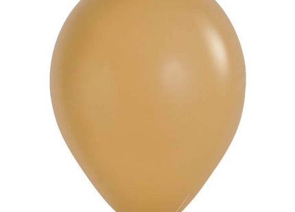 Sempertex - 5" Deluxe Latte Latex Balloons (100ct) - SKU:514281 - UPC:030625514286 - Party Expo