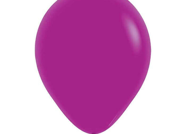 Sempertex - 5" Deluxe Purple Orchard Latex Balloons (100pcs) - SKU:BO5169 - UPC:030625515160 - Party Expo