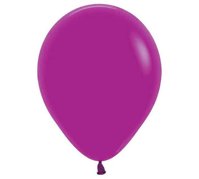 Sempertex - 5" Deluxe Purple Orchard Latex Balloons (100pcs) - SKU:BO5169 - UPC:030625515160 - Party Expo