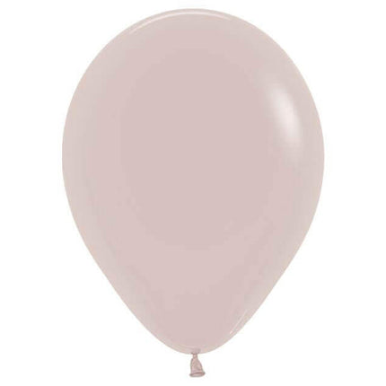 Sempertex - 5" Deluxe White Sand Latex Balloons (100pcs) - SKU:513611 - UPC:030625513616 - Party Expo