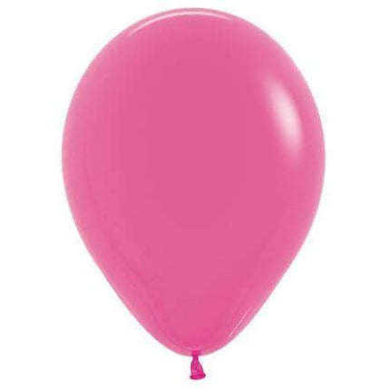 Sempertex - 5" Fuchsia Latex Balloons (50pcs) - SKU:201061 - UPC:7703340201061 - Party Expo