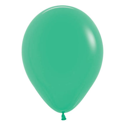 Sempertex - 5" Fashion Green Latex Balloons (100ct) - SKU:510041 - UPC:030625510042 - Party Expo