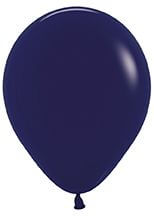 Sempertex - 5" Fashion Navy Latex Balloons (100pcs) - SKU:511701 - UPC:030625511704 - Party Expo