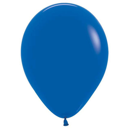 Sempertex - 5" Fashion Royal Blue Latex Balloons (100pcs) - SKU:BO521 - UPC:030625510233 - Party Expo