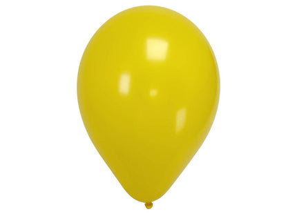 Sempertex - 5" Fashion Yellow Latex Balloons (50pcs) - SKU:200569 - UPC:7703340200569 - Party Expo