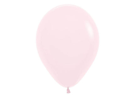 Sempertex - 5" Pastel Matte Pink Latex Balloons (50pcs) - SKU:155609 - UPC:7703340155609 - Party Expo