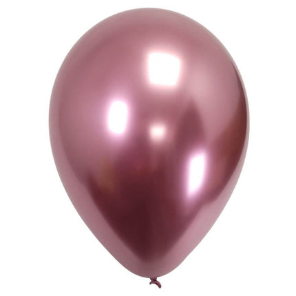 Sempertex - 5" Reflex Pink Latex Balloons (50pcs) - SKU:169835 - UPC:7703340169835 - Party Expo
