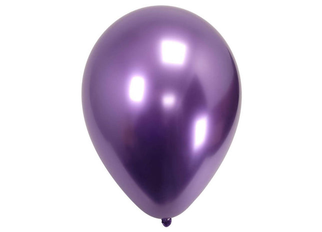 Sempertex - 5" Reflex Violet Latex Balloons (50pcs) - SKU:169934 - UPC:7703340169934 - Party Expo
