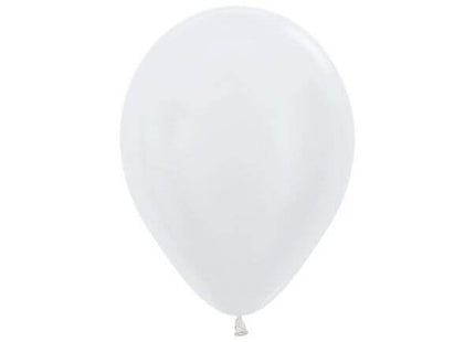 Sempertex - 5" Satin Pearl Latex Balloons (50pcs) - SKU:206165 - UPC:7703340206165 - Party Expo