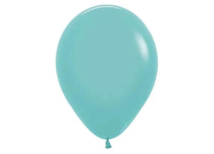 Sempertex - 9" Aquamarine Latex Balloon (50 Count) - SKU:124025 - UPC:7703340124025 - Party Expo
