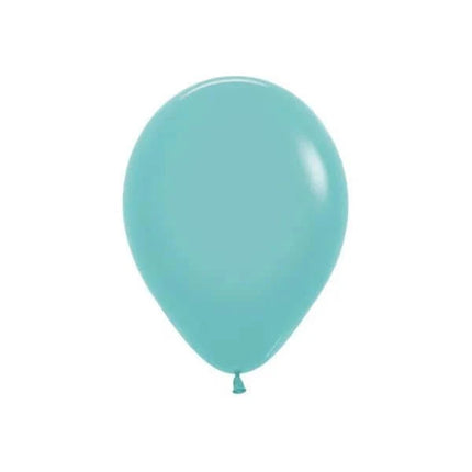 Sempertex - 9" Aquamarine Latex Balloon (50 Count) - Party Expo