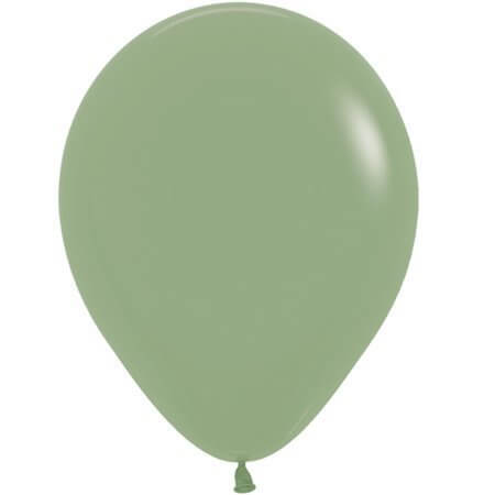 Sempertex/Betallatex - 11" Deluxe Eucalyptus Latex Balloons (100 Count) - SKU:533601 - UPC:030625533607 - Party Expo