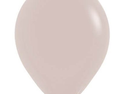 Sempertex/Betallatex - 11" Deluxe White Sand Latex Balloons (100 Count) - SKU:533611 - UPC:030625533614 - Party Expo