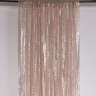 Sequin Backdrop Curtain Rose Gold 5ft. x 10ft. - SKU:4228-Rosegold - UPC:809726554114 - Party Expo
