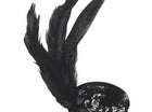 Sequin Feather Eyepatch - SKU:NG-0093 - UPC:099996042927 - Party Expo