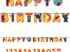 Sesame Street - Ribbon Letter Banner - SKU:121672 - UPC:013051682439 - Party Expo