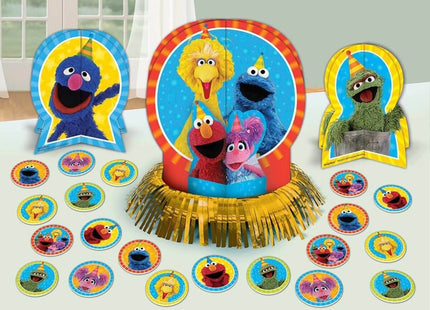 Sesame Street - Table Decorating Kit - SKU:281672 - UPC:013051682415 - Party Expo