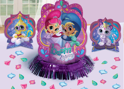 Shimmer and Shine Birthday Party Table Decoration Kit - SKU:281653 - UPC:013051660161 - Party Expo