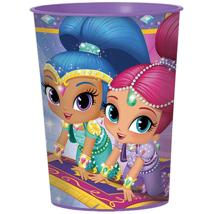 Shimmer & Shine Favor Cup - SKU:421653 - UPC:013051660024 - Party Expo