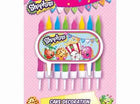 Shopkins Cake Topper and Birthday Candles - SKU:42912 - UPC:011179429127 - Party Expo