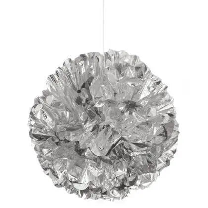Silver Foil Puff Decor 16" Party Expo  