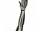 Skeleton Long Gloves - SKU:73573 - UPC:721773735738 - Party Expo