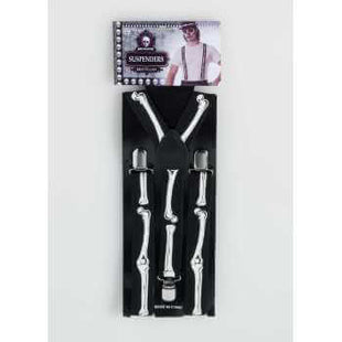 Skeleton Suspenders - SKU:73547 - UPC:721773735479 - Party Expo