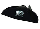 Skull Pirate Emblem Tri-Corner Hat - SKU:30223 - UPC:843248148017 - Party Expo