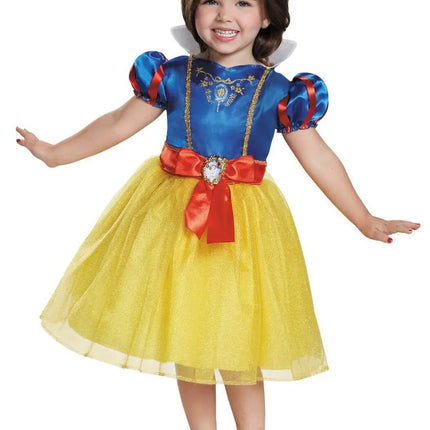 Snow White Classic Costume - Toddlers (3T-4T) - Party Expo