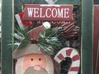 Snowman or Santa Hanging Plaque (1 each] - SKU:XOV929 - UPC:677916851332 - Party Expo