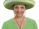 Sombrero Hat - Green - SKU:F85087 - UPC:721773850875 - Party Expo