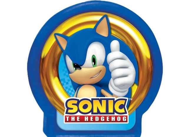 Sonic the Hedgehog - Birthday Candle - SKU:172837 - UPC:192937331064 - Party Expo