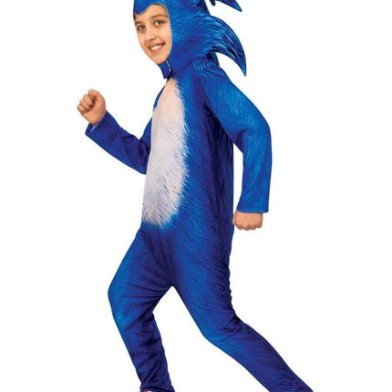 Sonic the Hedgehog - Deluxe Child Costume - (M) - SKU:701140 - UPC:883028358823 - Party Expo
