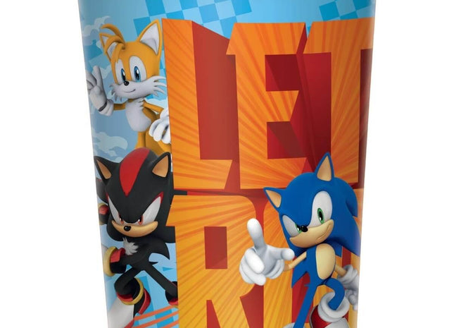 Sonic the Hedgehog - Favor Cup - SKU:422837 - UPC:192937331101 - Party Expo
