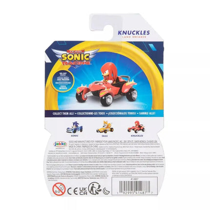 Sonic the Hedgehog - Knuckles Die-cast Vehicle (Land Breaker) - SKU:41487 - UPC:192995414877 - Party Expo