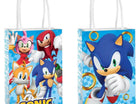 Sonic the Hedgehog - Goody Bags (8ct) - SKU:162837 - UPC:192937331170 - Party Expo