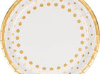 Sparkle & Shine Gold Banquet Foil Plate - SKU:317993 - UPC:039938337773 - Party Expo