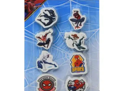 Spiderman - Eraser - SKU:69343MZ - UPC:077764693434 - Party Expo