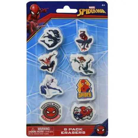 Spiderman - Eraser - SKU:69343MZ - UPC:077764693434 - Party Expo