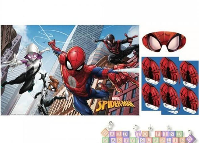Spiderman - Party Game - SKU:271860 - UPC:013051759292 - Party Expo